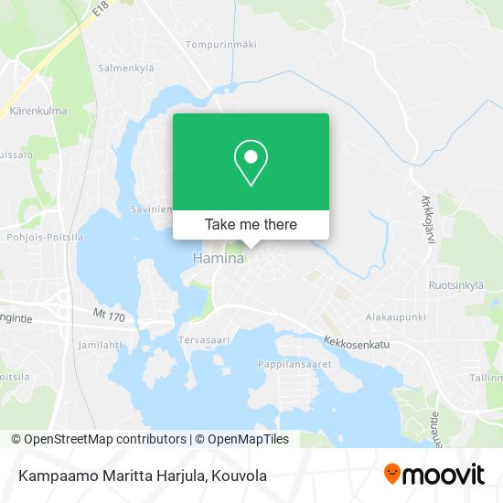 Kampaamo Maritta Harjula map