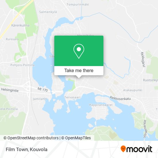 Film Town map