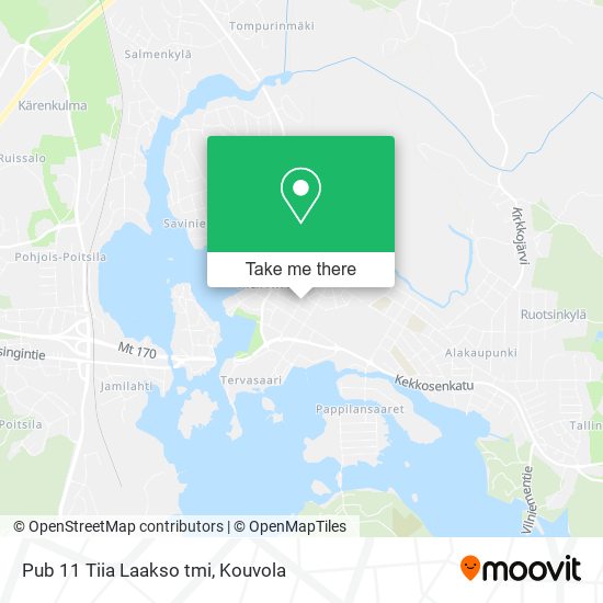Pub 11 Tiia Laakso tmi map