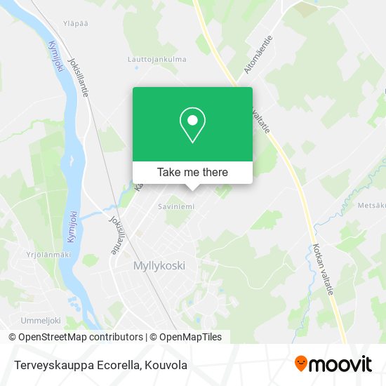 Terveyskauppa Ecorella map