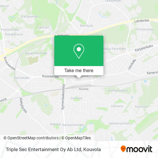 Triple Sec Entertainment Oy Ab Ltd map