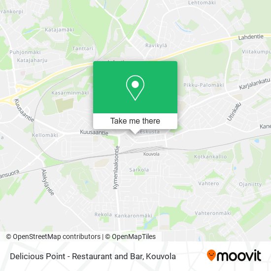 Delicious Point - Restaurant and Bar map