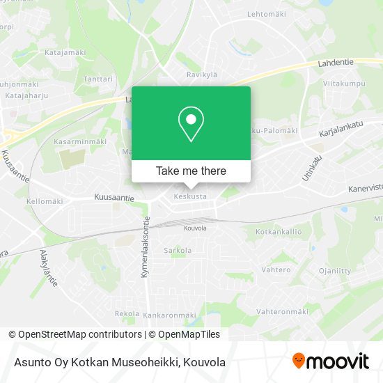 Asunto Oy Kotkan Museoheikki map
