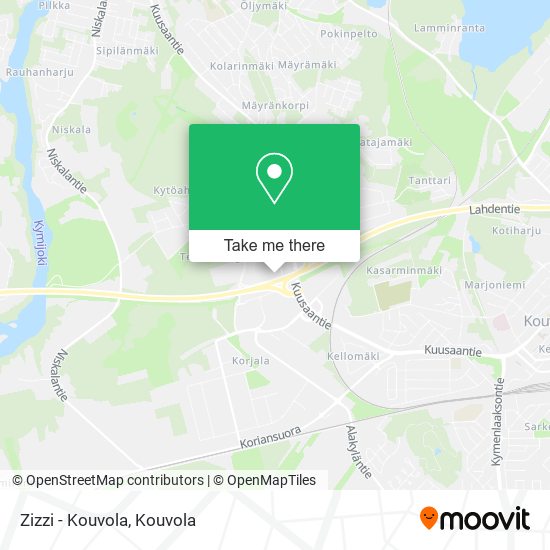 Zizzi - Kouvola map