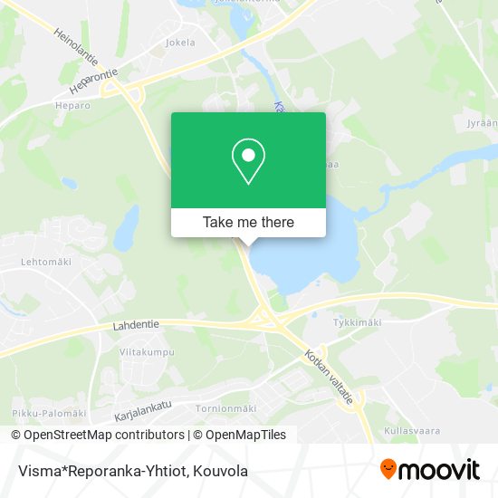 Visma*Reporanka-Yhtiot map