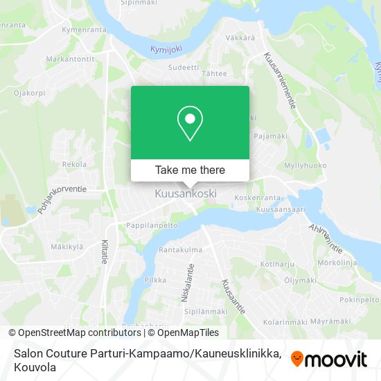 Salon Couture Parturi-Kampaamo / Kauneusklinikka map