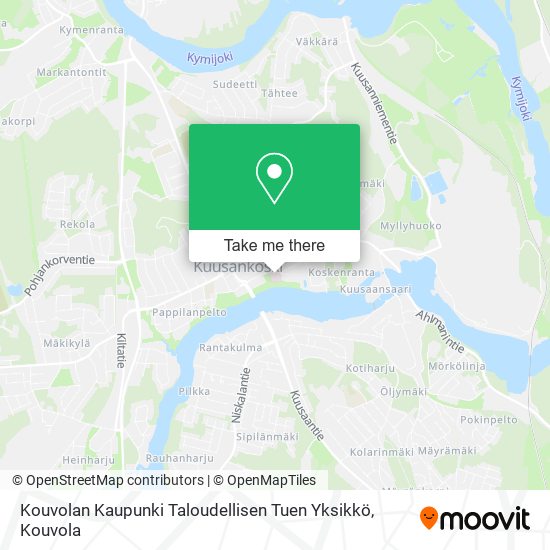 Kouvolan Kaupunki Taloudellisen Tuen Yksikkö map