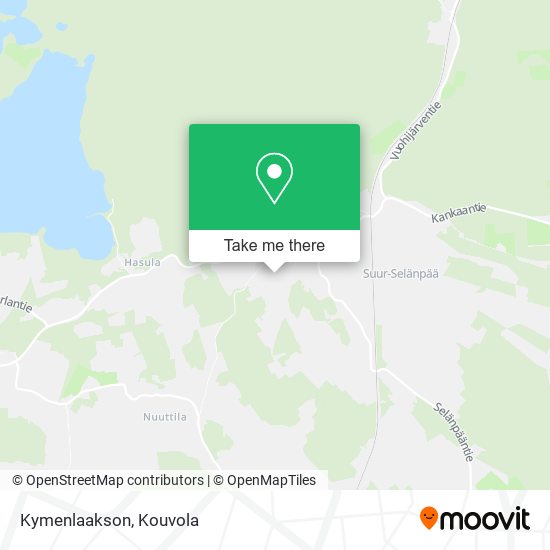 Kymenlaakson map