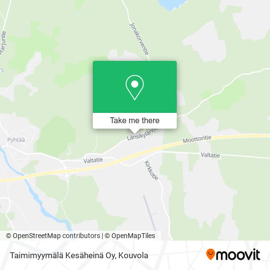 Taimimyymälä Kesäheinä Oy map