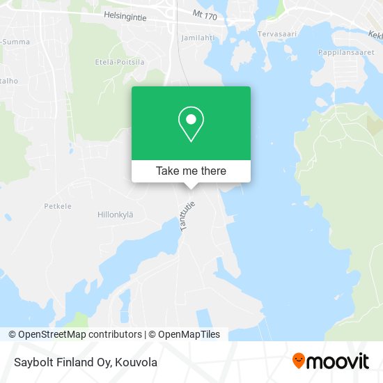 Saybolt Finland Oy map