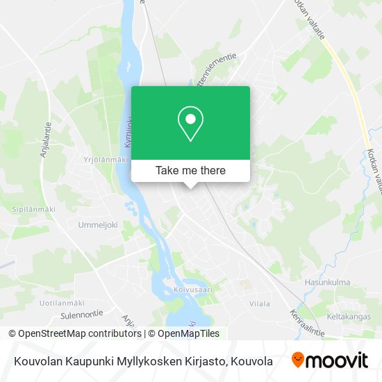 Kouvolan Kaupunki Myllykosken Kirjasto map