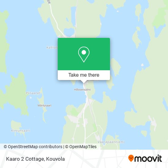 Kaaro 2 Cottage map