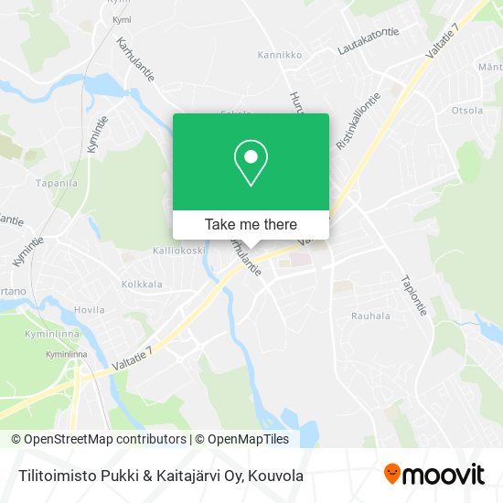 Tilitoimisto Pukki & Kaitajärvi Oy map