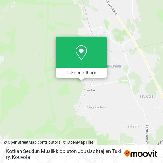 Kotkan Seudun Musiikkiopiston Jousisoittajien Tuki ry map