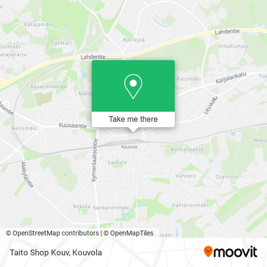 Taito Shop Kouv map