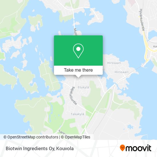 Biotwin Ingredients Oy map