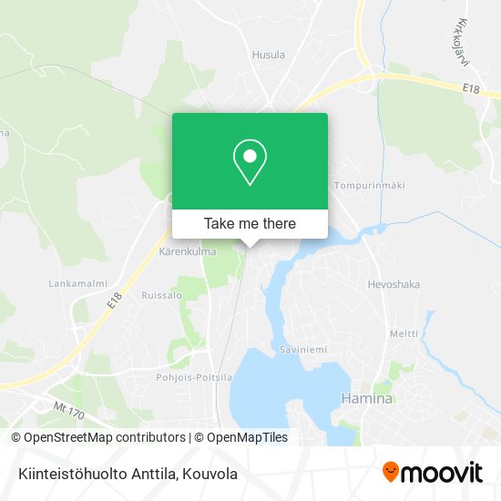 Kiinteistöhuolto Anttila map