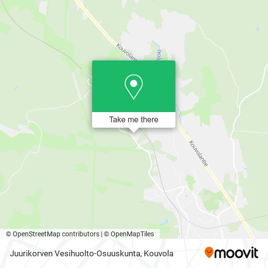 Juurikorven Vesihuolto-Osuuskunta map