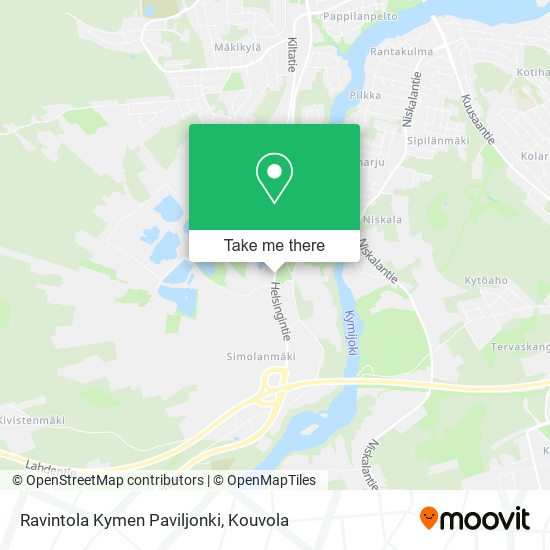 Ravintola Kymen Paviljonki map