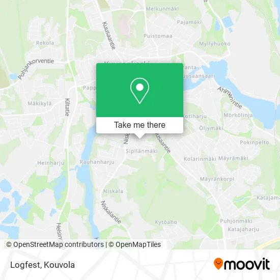 Logfest map