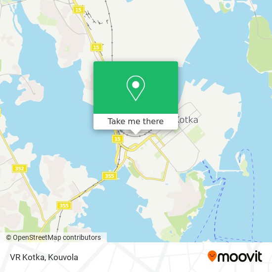 VR Kotka map