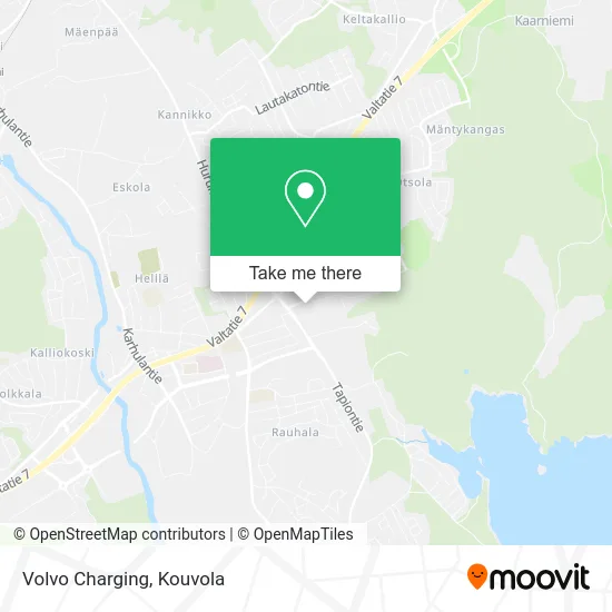 Volvo Charging map