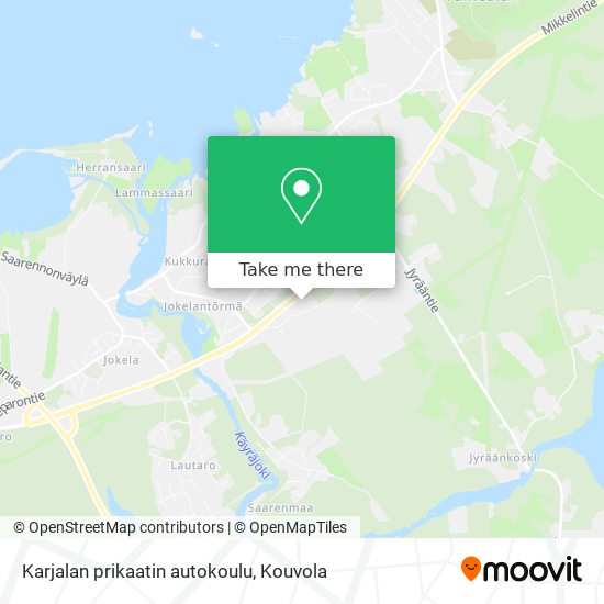 Karjalan prikaatin autokoulu map