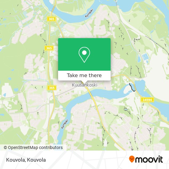 Kouvola map