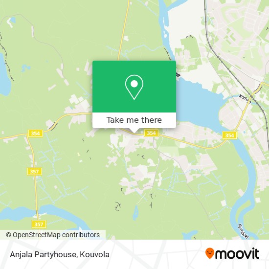 Anjala Partyhouse map