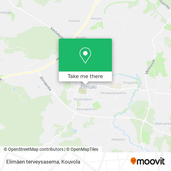 Elimäen terveysasema map