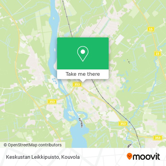 Keskustan Leikkipuisto map