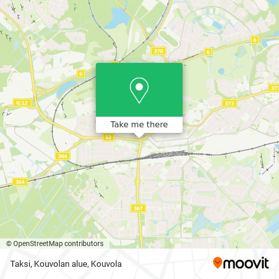 Taksi, Kouvolan alue map