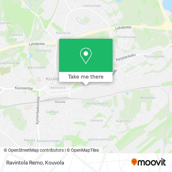 Ravintola Remo map