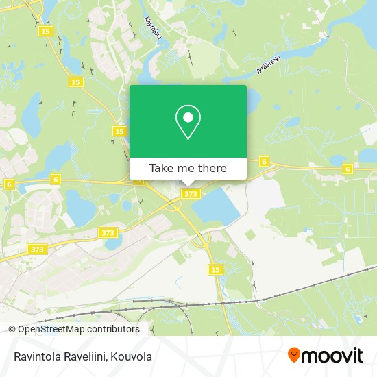 Ravintola Raveliini map