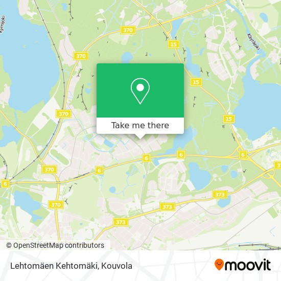Lehtomäen Kehtomäki map