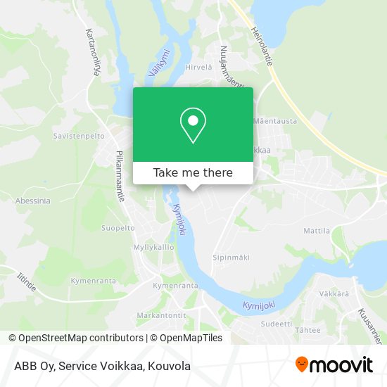 ABB Oy, Service Voikkaa map