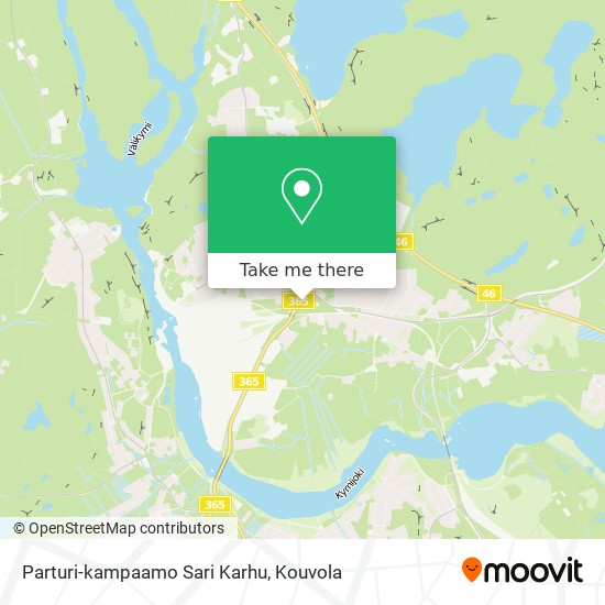 Parturi-kampaamo Sari Karhu map