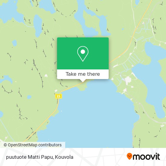 puutuote Matti Papu map