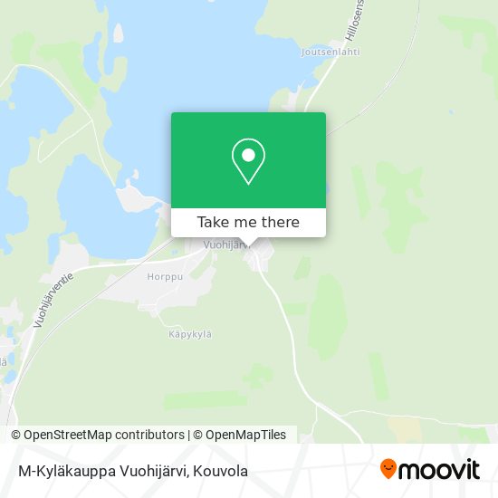 M-Kyläkauppa Vuohijärvi map