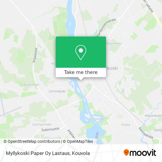 Myllykoski Paper Oy Lastaus map