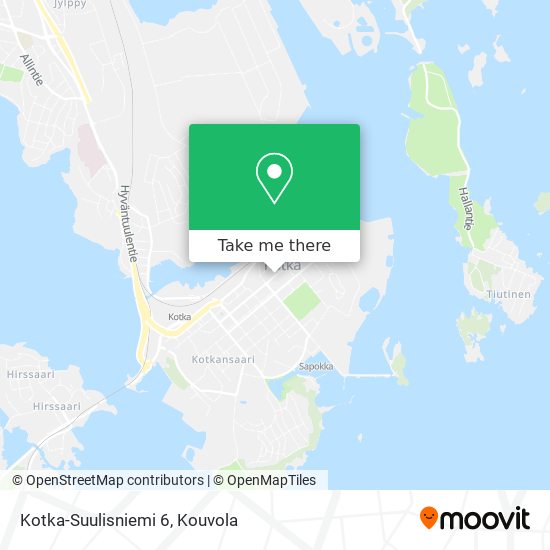 Kotka-Suulisniemi 6 map