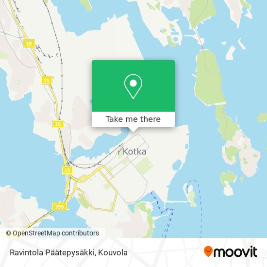 Ravintola Päätepysäkki map