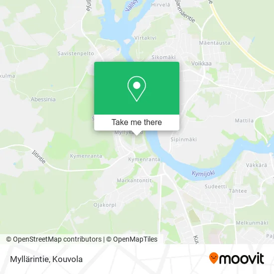 Myllärintie map