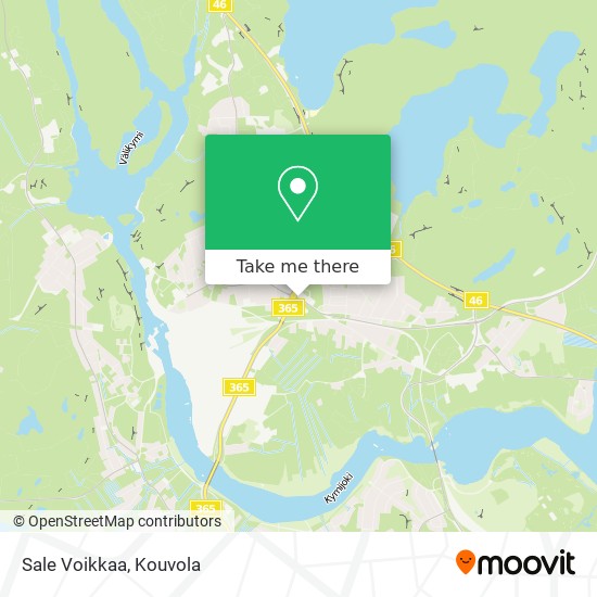 Sale Voikkaa map