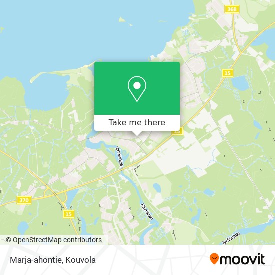 Marja-ahontie map