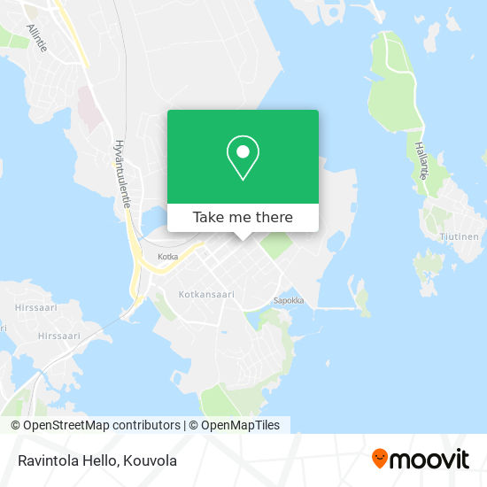 Ravintola Hello map