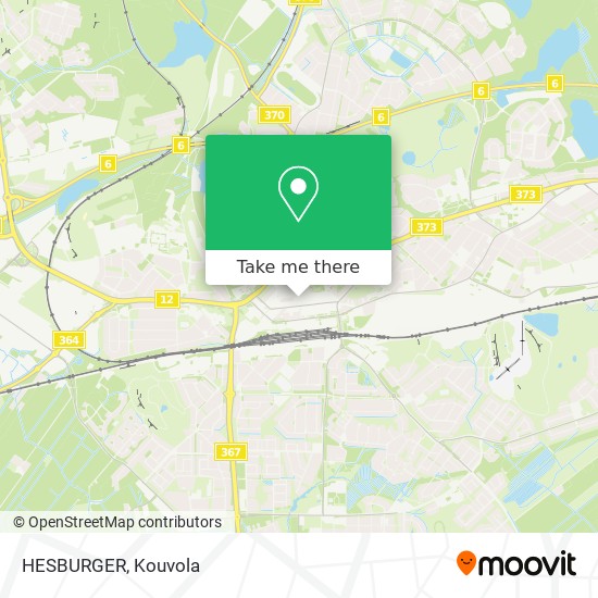 HESBURGER map