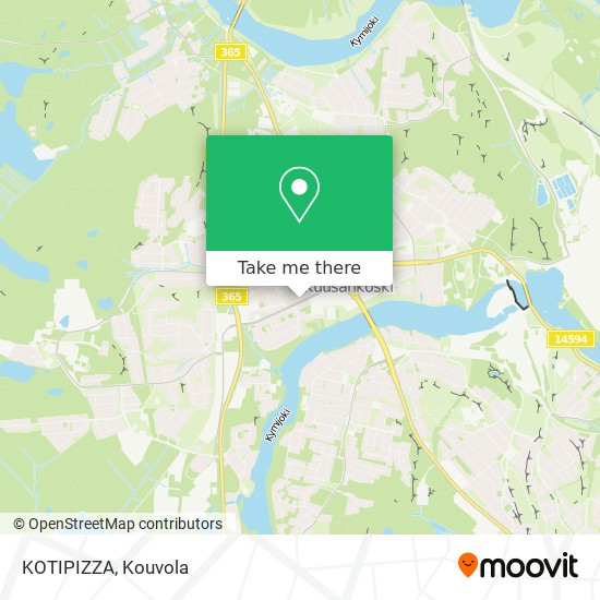 KOTIPIZZA map