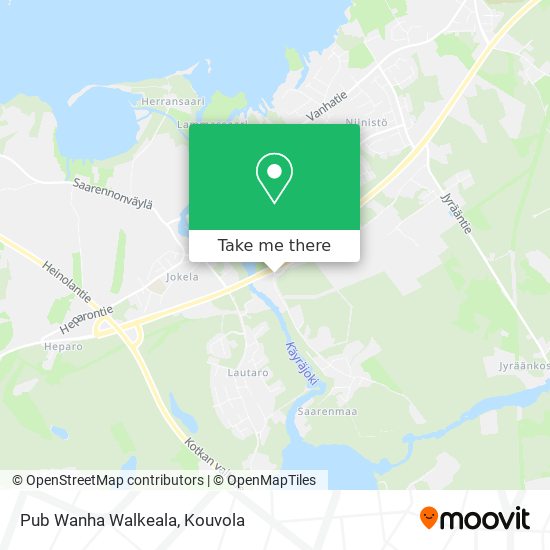 Pub Wanha Walkeala map