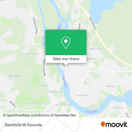 Ravintola W map